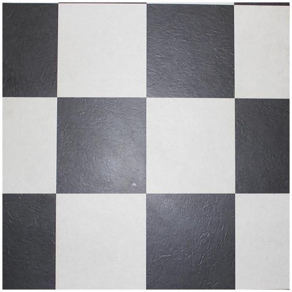 Glue Down Vinyl Tiles - PG8927 (Black) PG8841 (White)